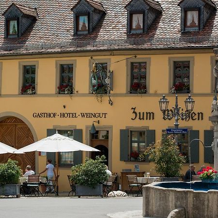Gasthof Zum Weissen Lamm Sommerach Exterior photo